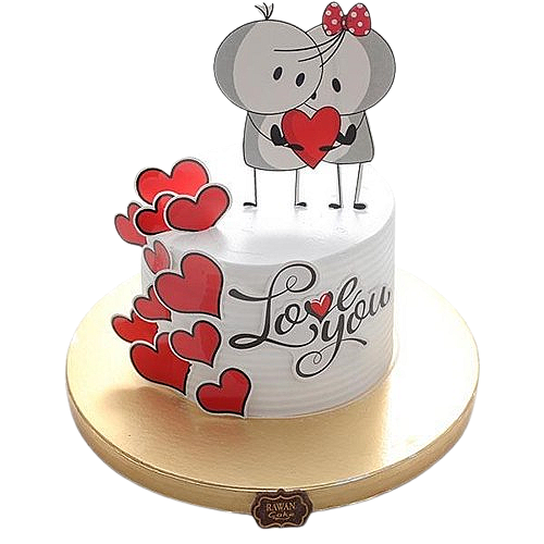 Valentine cake 6