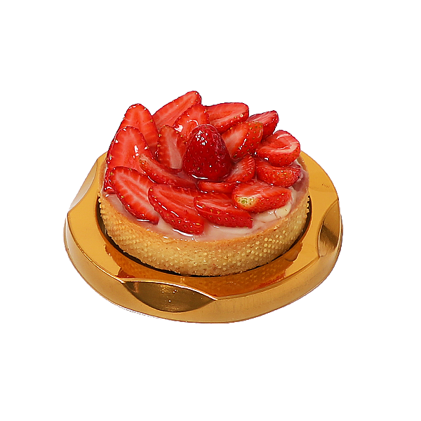 Strawberry Tart Pieces