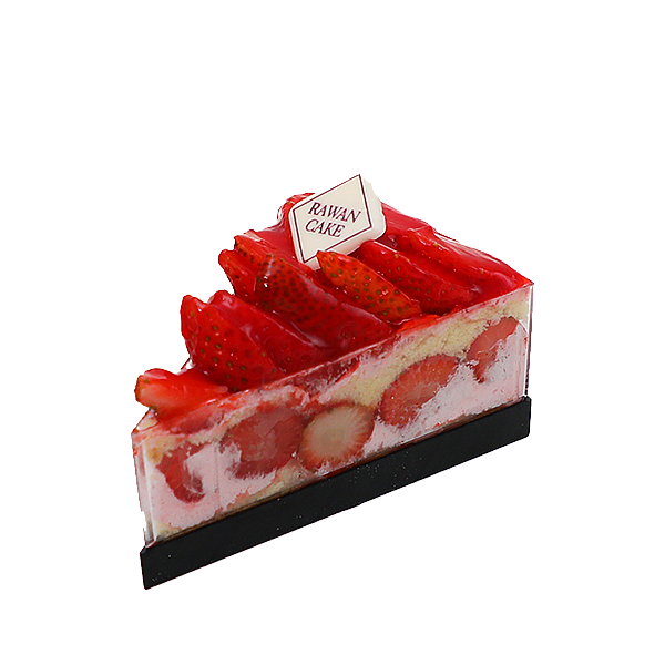 STRAWBERRY CAKE PIECES