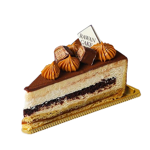 Caramel  Biscut Mousse Pieces 