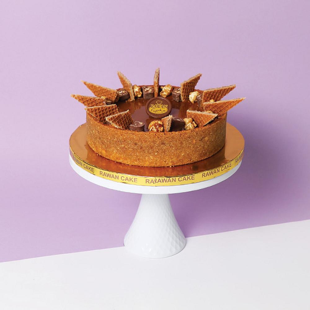 Salted caramel Baked Cheesecake