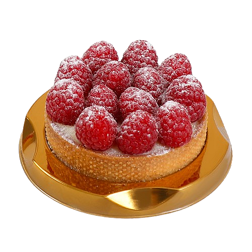 Raspberry Tart Pieces