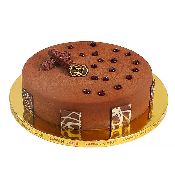 CARAMEL BISCUIT MOUSSE CAKE