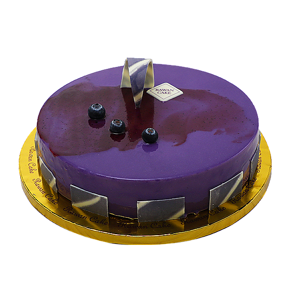 BLUEBERRY MOUSSE CAKE