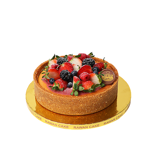 Mixed Berries Baked Cheesecake