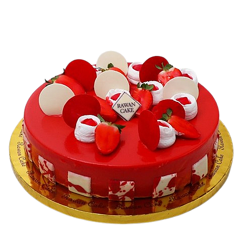 STRAWBERRY MOUSSE CAKE